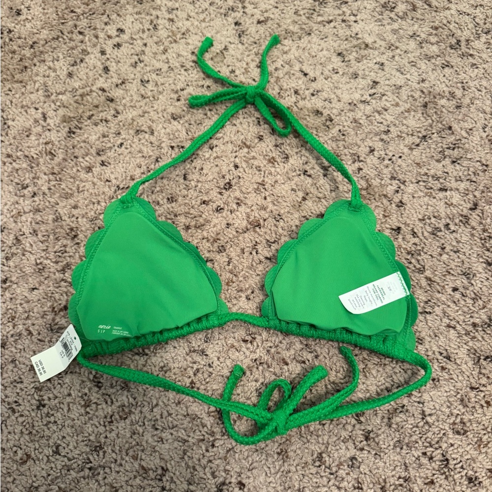 Aerie Green Bikini Top - Picture 3 of 3